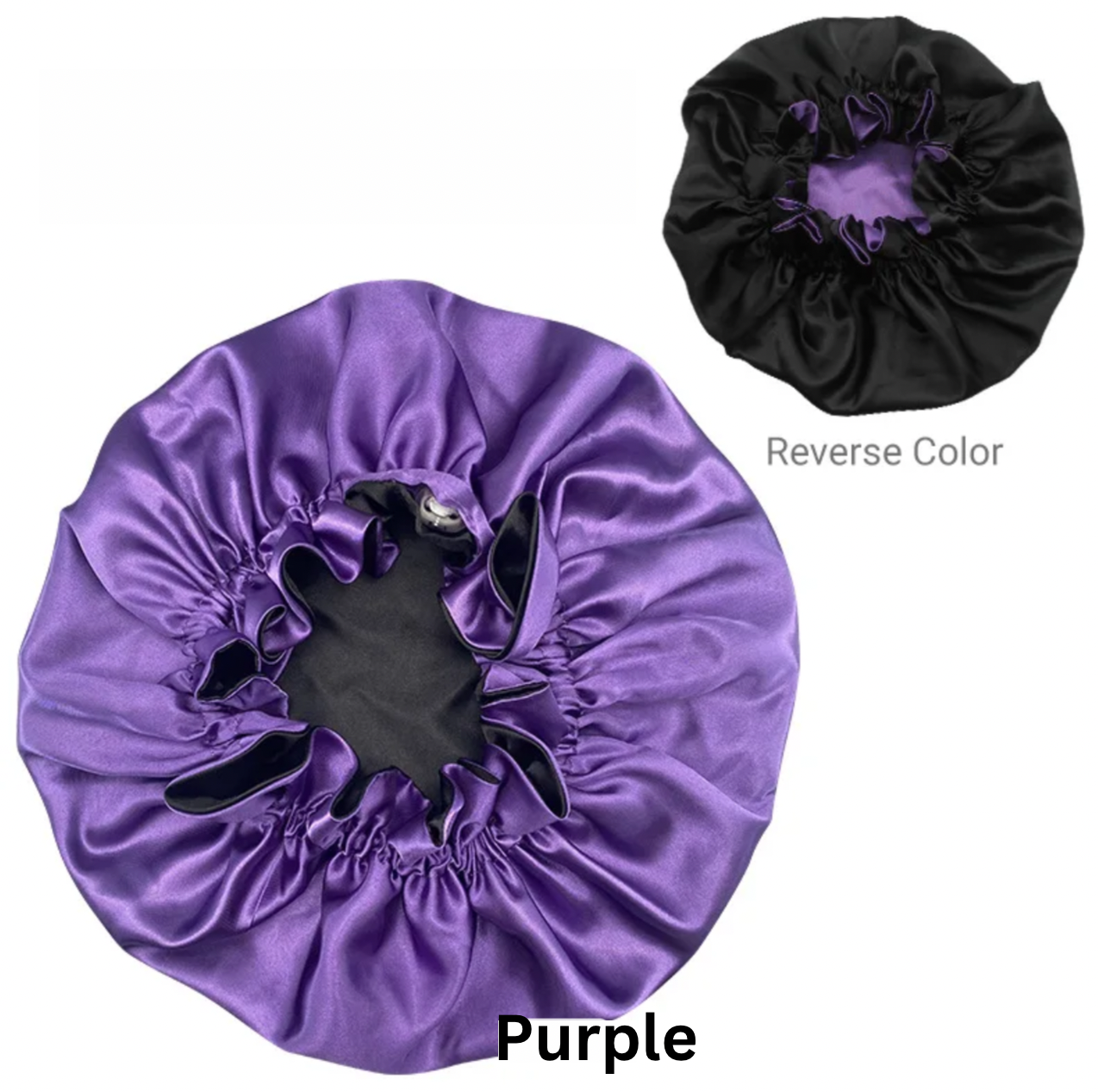 Reversible Satin Bonnets