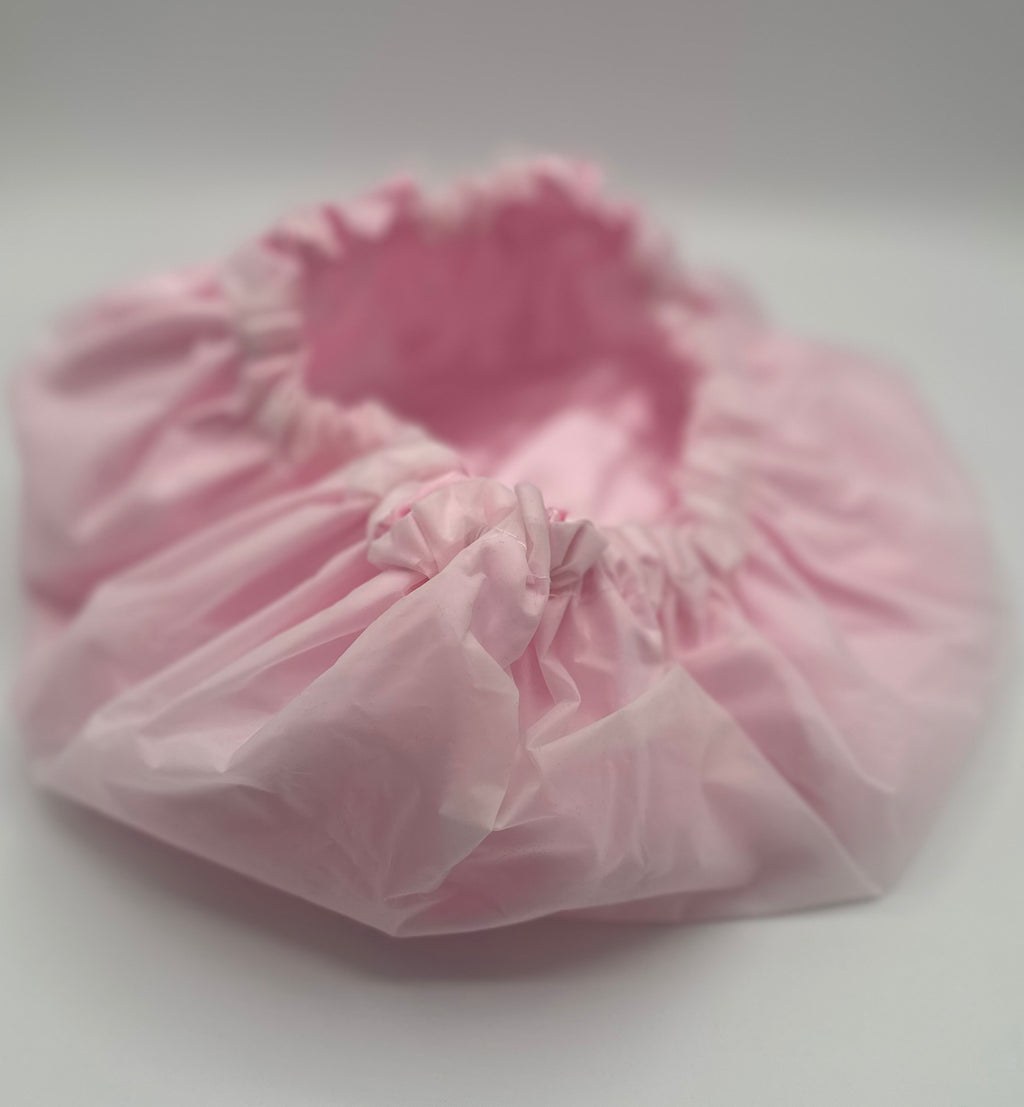 Satin-lined Shower Caps