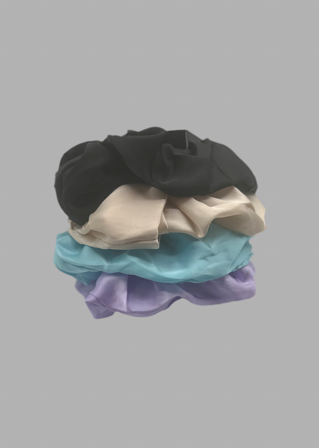 Oversized Satin Scrunchies