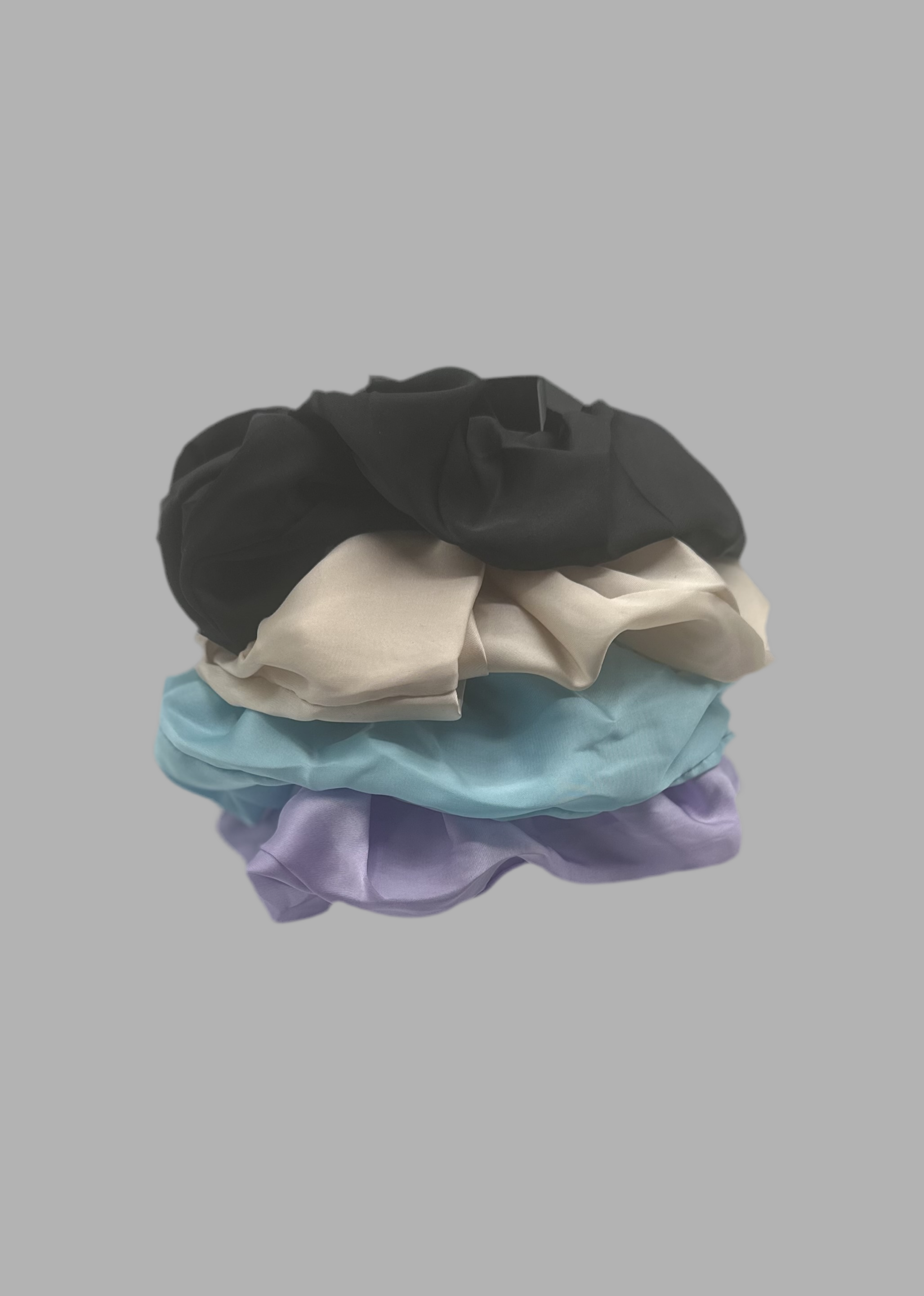 Oversized Satin Scrunchies