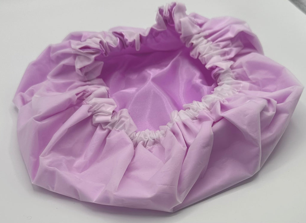 Satin-lined Shower Caps
