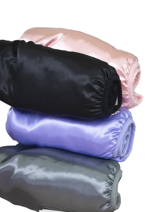 Satin Microfiber Hair Towel