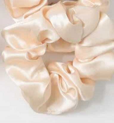 Small satin scrunchies