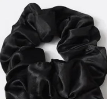 Small satin scrunchies